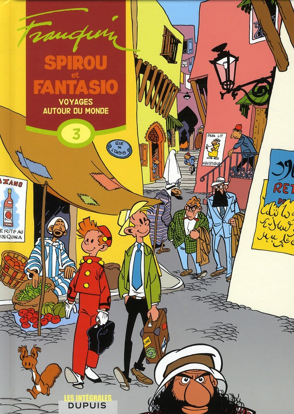 Spirou et Fantasio : Intégrale vol.3 : voyages autour du monde (1952-1954)