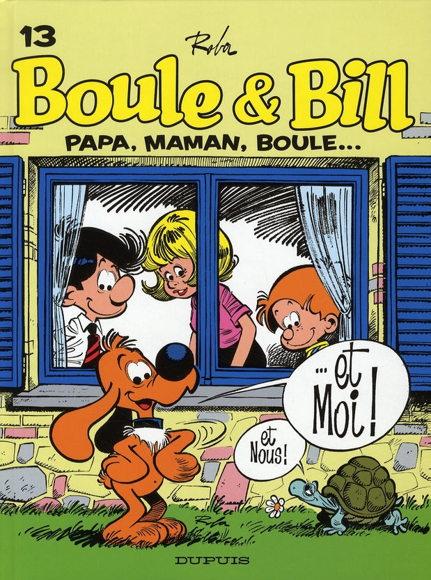 Boule & Bill Tome 13 : papa, maman, Boule...