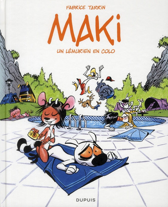 Maki Tome 1 ; un lémurien en colo