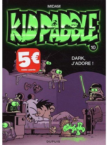 Kid Paddle Tome 10 : dark, j'adore !