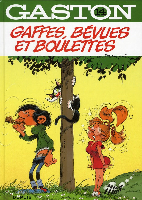 Gaston Tome 14 : gaffes, bévues et boulettes