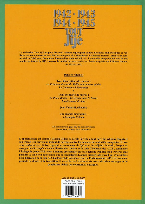 Tout Jijé Tome 18 ; 1942-1945