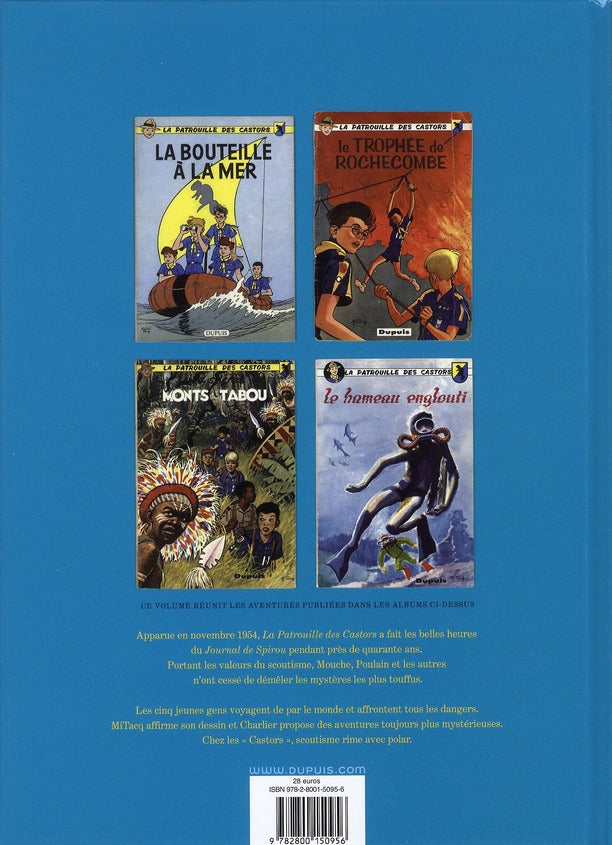 La patrouille des castors : Intégrale vol.2 : 1957-1960