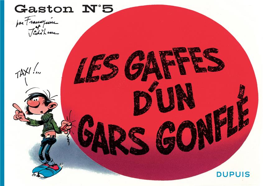 Gaston à l'italienne Tome 5 : les gaffes d'un gars gonflé