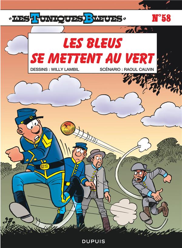 Les Tuniques Bleues Tome 58 : les bleus se mettent au vert - flash vidéo