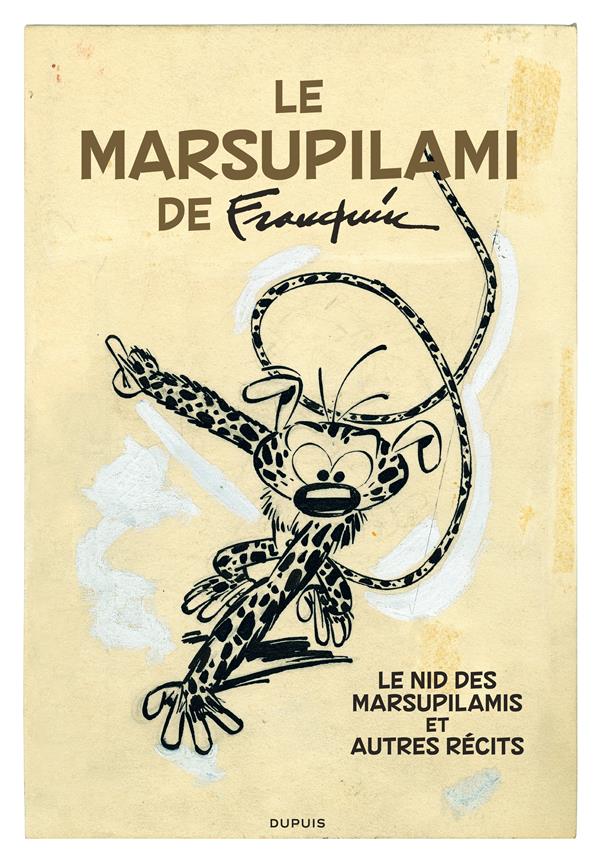 Franquin version originale Tome 19 ; le Marsupilami de Franquin