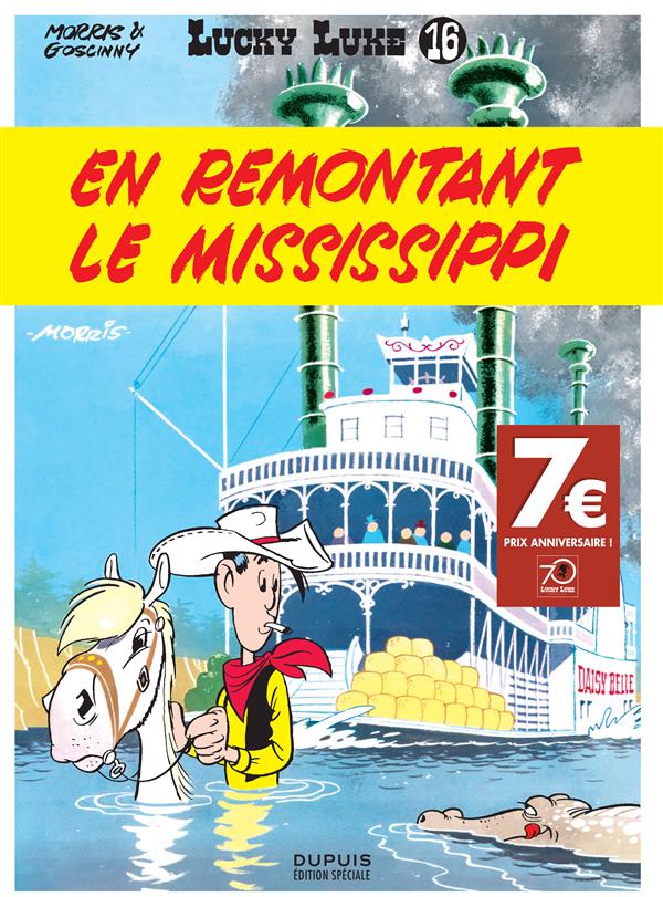 Lucky Luke Tome 16 : en remontant le Mississipi - flash vidéo