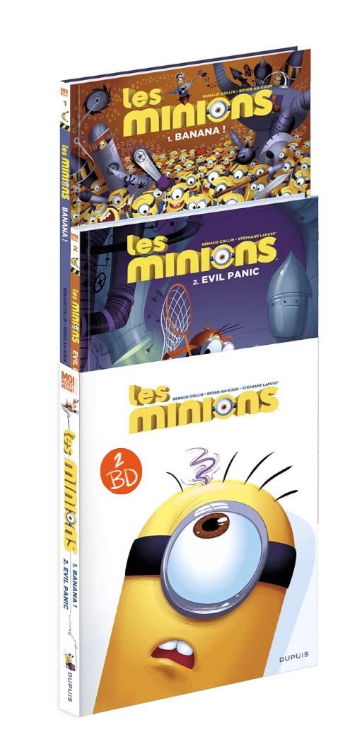 Les Minions : coffret Tomes 1 et 2