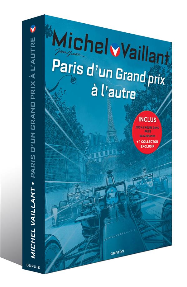 Michel Vaillant : coffret : Paris d'un grand prix à l'autre
