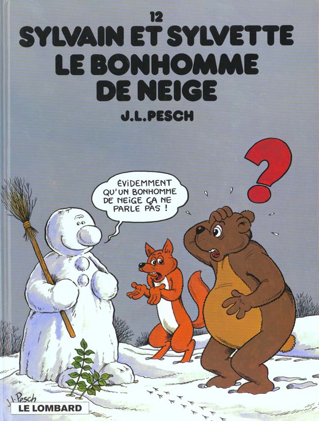 Sylvain et Sylvette Tome 12 : le bonhomme de neige