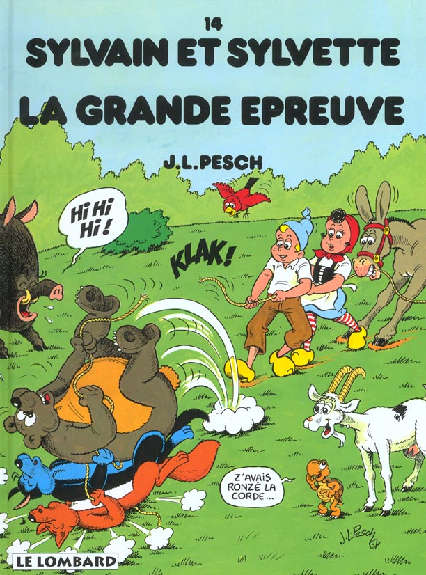 Sylvain et Sylvette Tome 14 : la grande épreuve