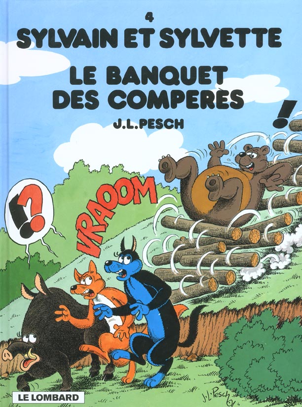 Sylvain et Sylvette Tome 4 : le banquet des compères