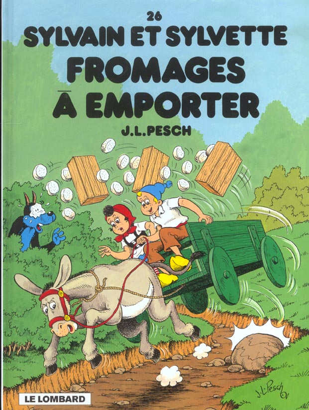 Sylvain et Sylvette Tome 26 : fromages à emporter