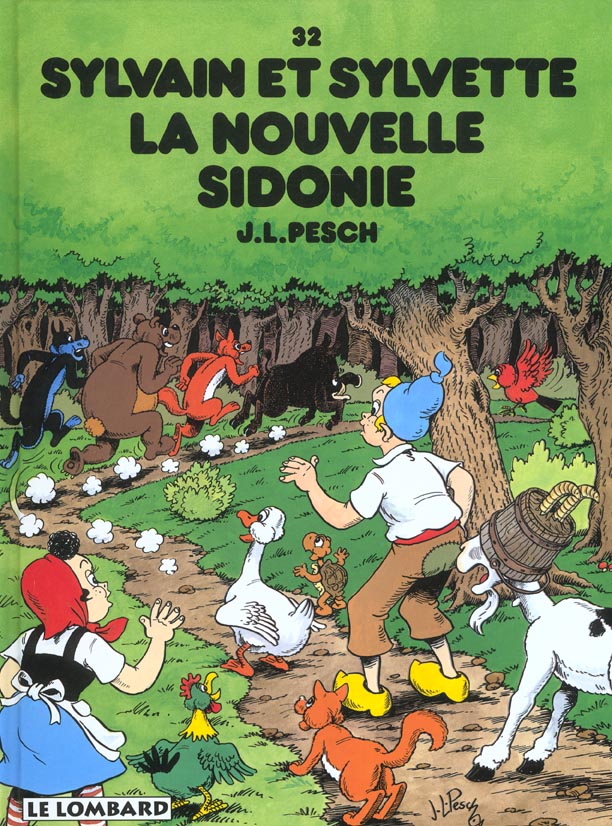 Sylvain et Sylvette Tome 32 : la nouvelle Sidonie