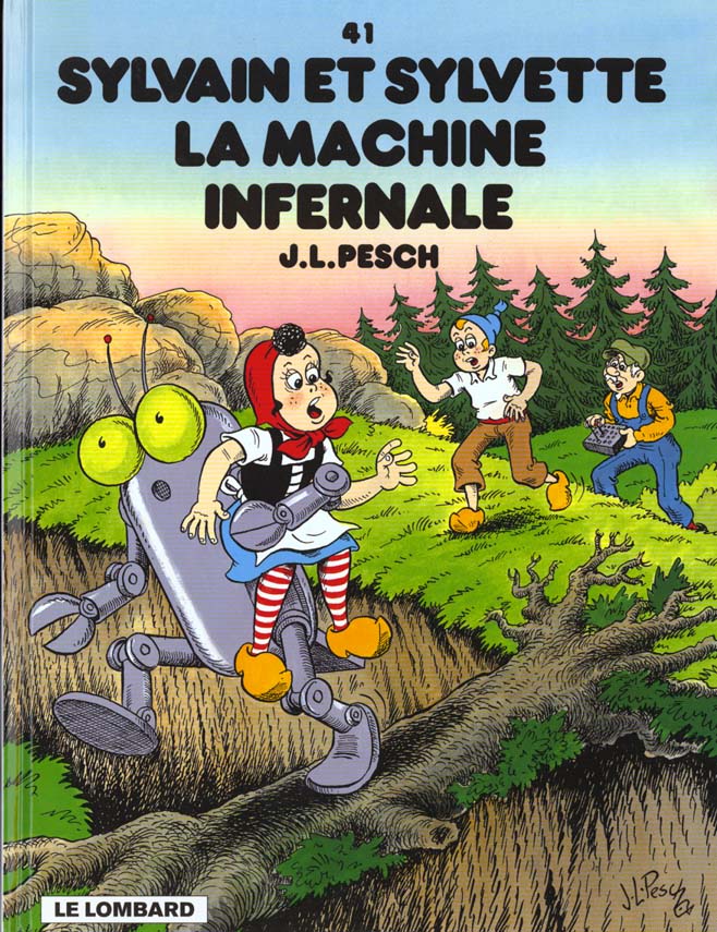 Sylvain et Sylvette Tome 41 : la machine infernale