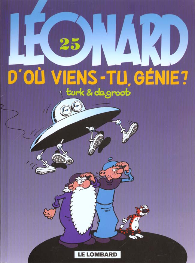 Léonard Tome 25 : d'où viens-tu génie ?