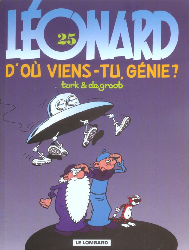 Léonard Tome 25 : d'où viens-tu génie ?