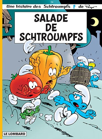 Les Schtroumpfs Tome 24 : salade de Schtroumpfs - flash vidéo