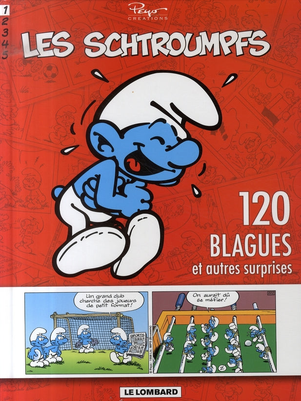 Les Schtroumpfs - 120 blagues et autres surprises Tome 1