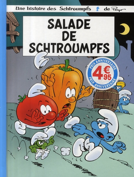 Les Schtroumpfs Tome 24 : salade de Schtroumpfs - flash vidéo