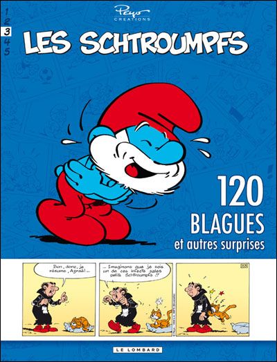 Les Schtroumpfs - 120 blagues et autres surprises Tome 3