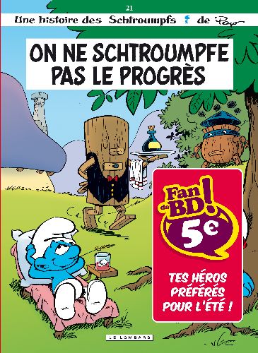 Les Schtroumpfs Tome 21 : on ne schtroumpfe pas le progrès - flash vidéo