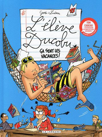 L'élève Ducobu Tome 15 : ça sent les vacances !