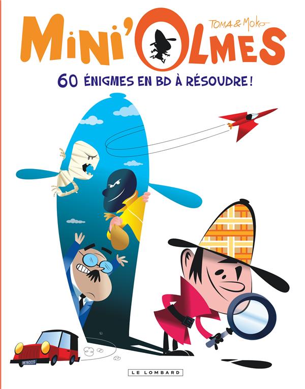Mini'olmes ; 60 énigmes en BD à résoudre