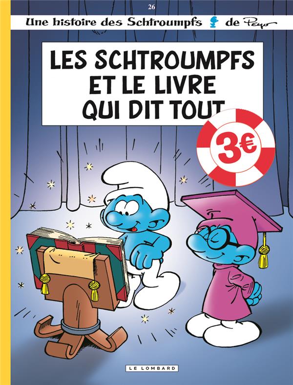 Les Schtroumpfs Tome 26 : les Schtroumpfs et le livre qui dit tout - flash vidéo