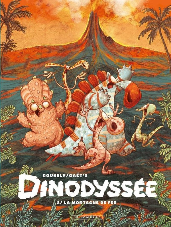 Dinodyssée Tome 2 : La montagne de feu
