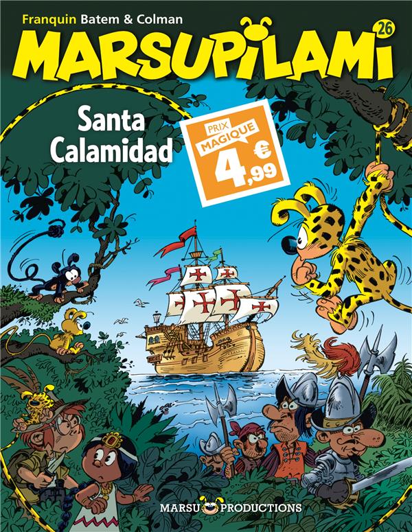 Marsupilami Tome 26 : santa calamidad - flash vidéo