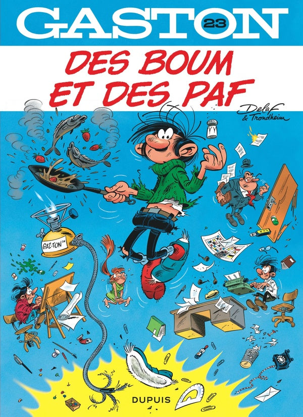 Gaston Tome 23 : Des boum et des Paf