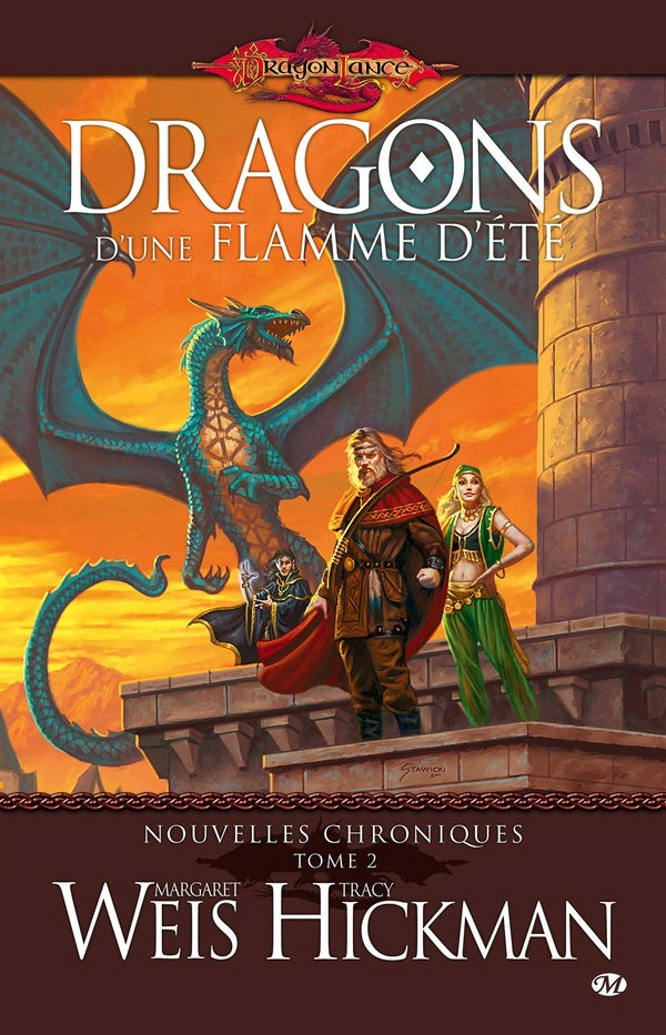 Lancedragon - nouvelles chroniques Tome 2 : dragons d'une flamme d'été