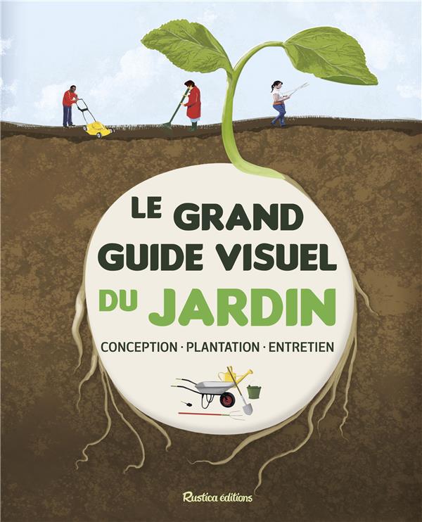 Le grand guide visuel du jardin ; conception, plantation, entretien - flash vidéo