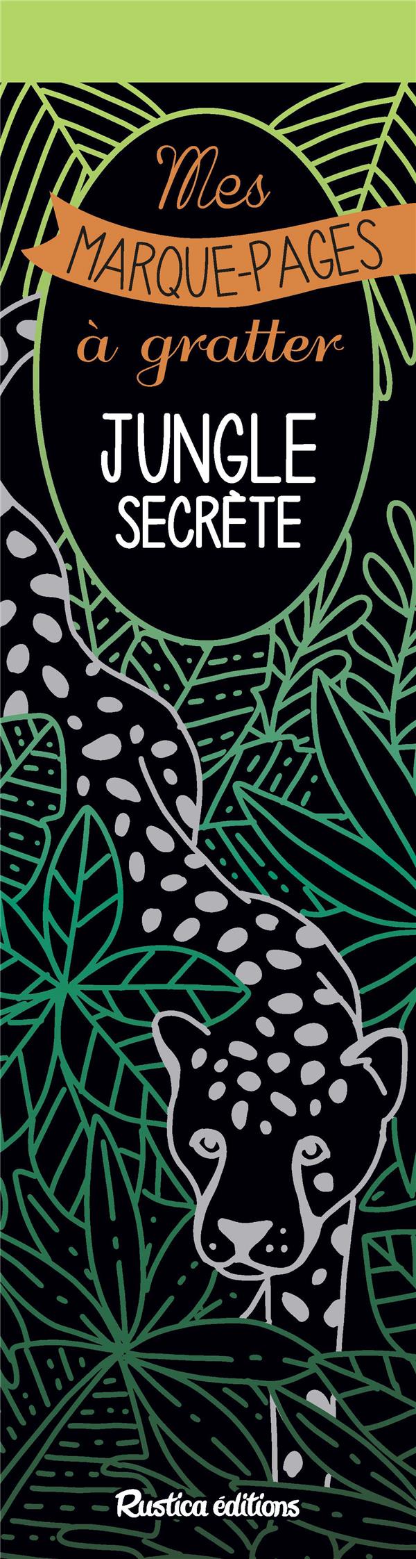 Mes marques-pages à gratter : jungle secrète - flash vidéo