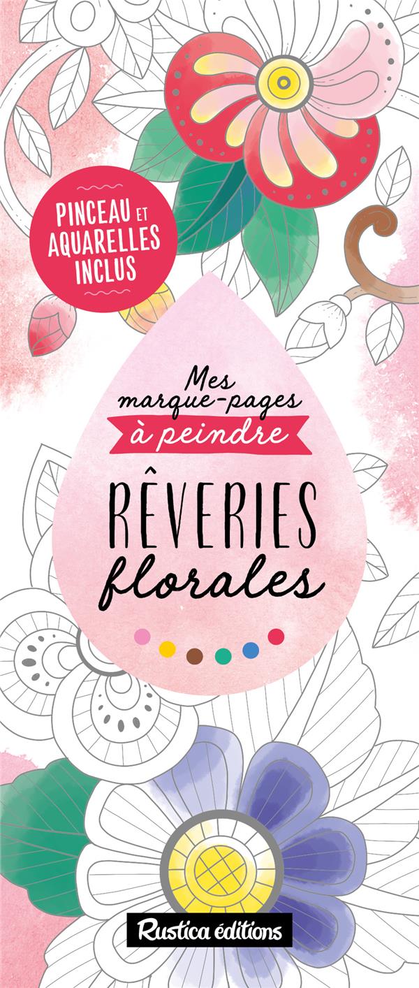 Mes marques-pages à peindre : rêveries florales - flash vidéo