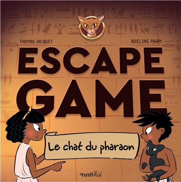 Escape game : le chat du pharaon - flash vidéo