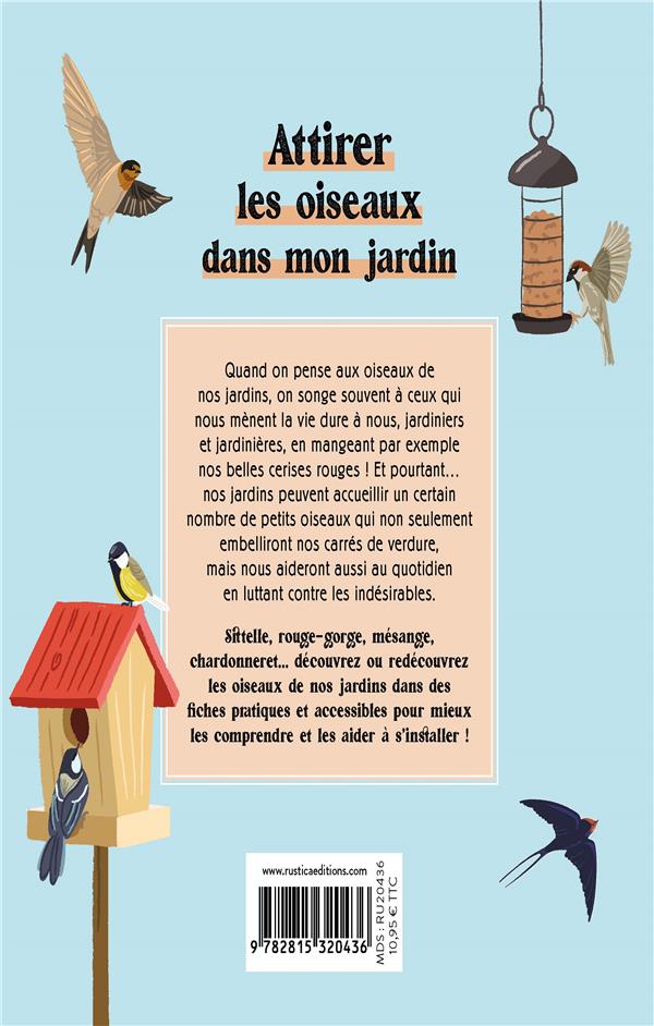 Attirer les oiseaux dans mon jardin