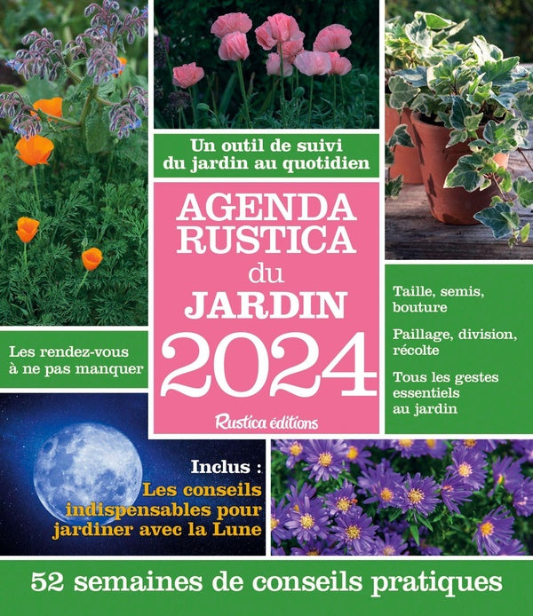 Agenda Rustica du jardin (édition 2024)