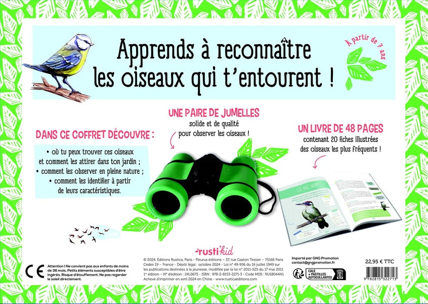 J'observe les oiseaux
