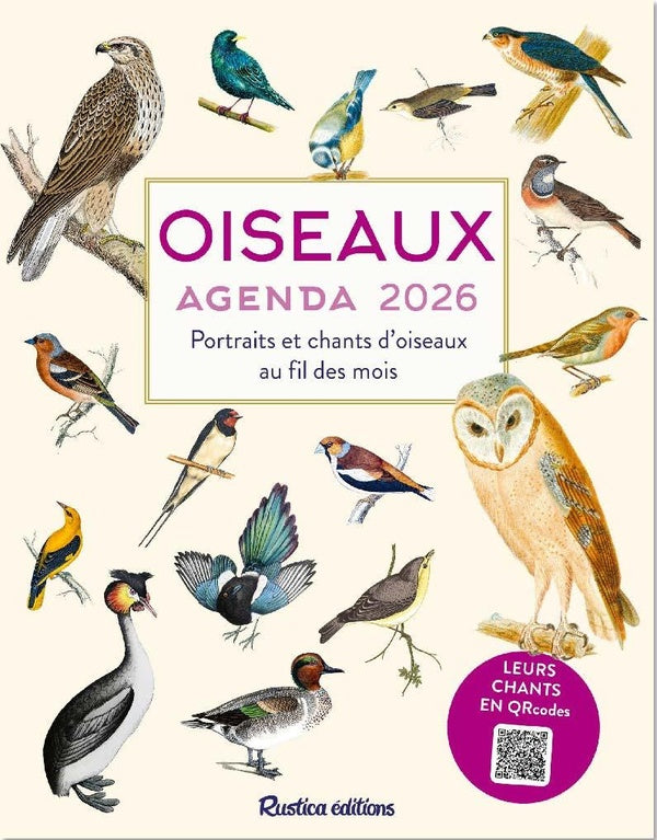 Agenda chants des oiseaux (édition 2025/2026)