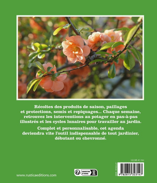 Agenda Rustica du jardin (édition 2026)