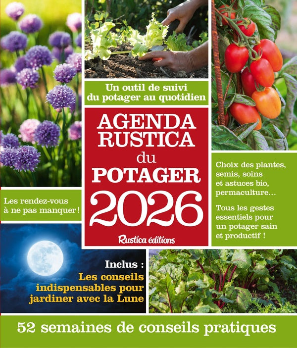Agenda Rustica du potager (édition 2026)