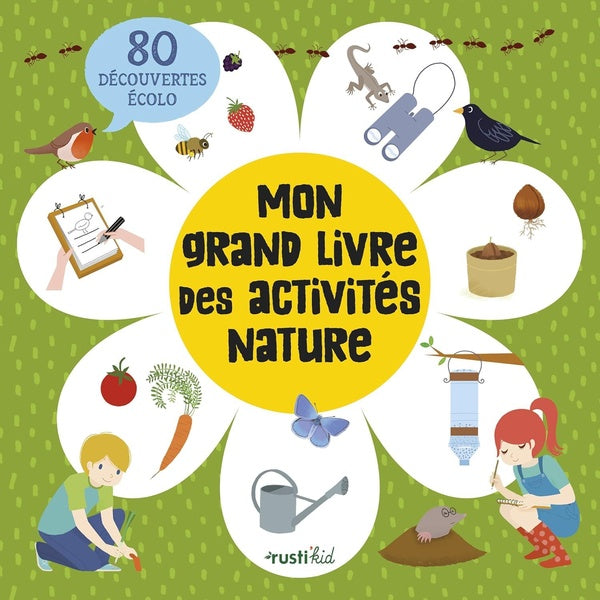 Mon grand livre d'activités nature