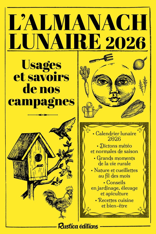 Almanach lunaire des usages et savoirs de nos campagnes (édition 2026)