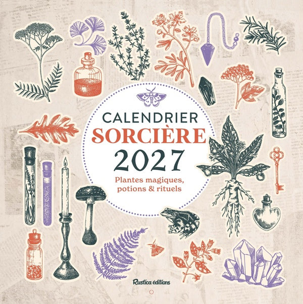 Calendrier mural sorcière (édition 2027)