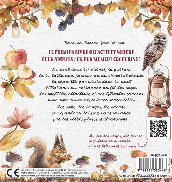 Plaisirs d'automne : Un livre à sentir et a ecouter