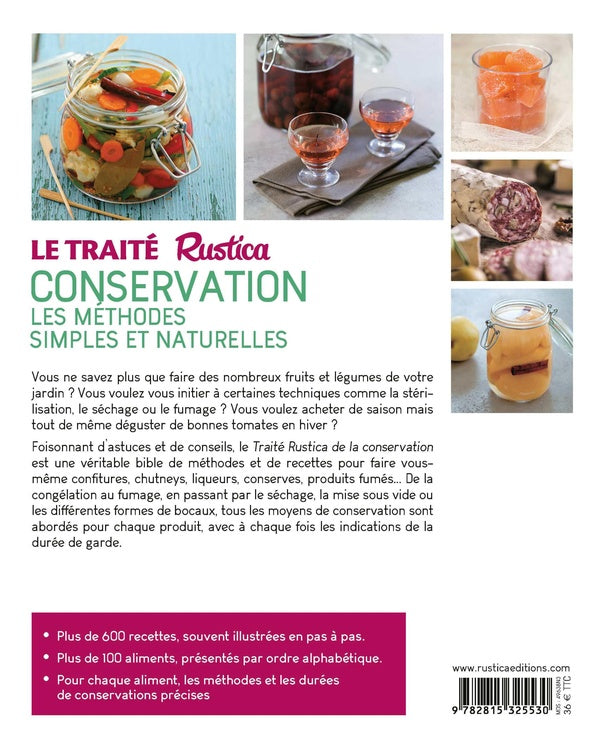 Le Traité Conservation : Les méthodes simples et naturelles