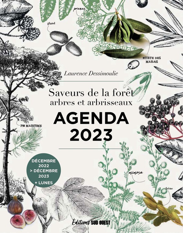 Agenda saveurs de la foret : arbres et arbrisseaux (édition 2023)