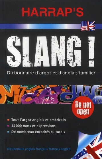 Dictionnaire Harrap's ; argot ; anglais et américain (édition 2012)